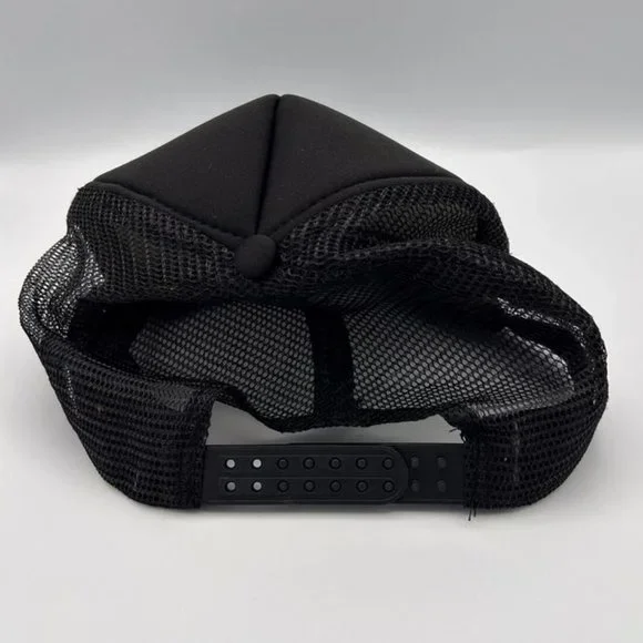 Bumble Dating App Baseball Hat Cap Black & Yellow Mesh Adjustable Strap - Picture 3 of 3